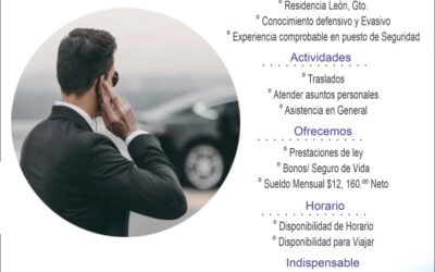 Vacante Disponible