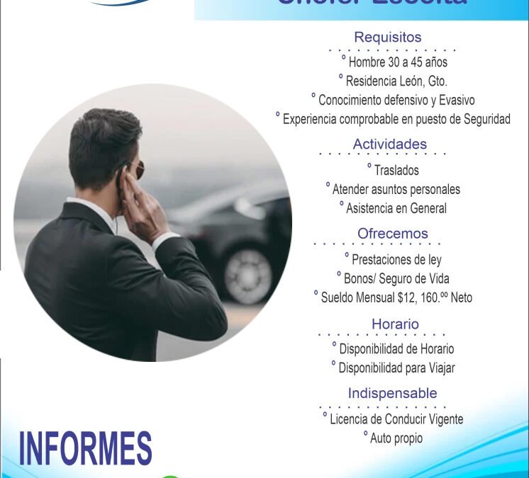 Vacante Disponible